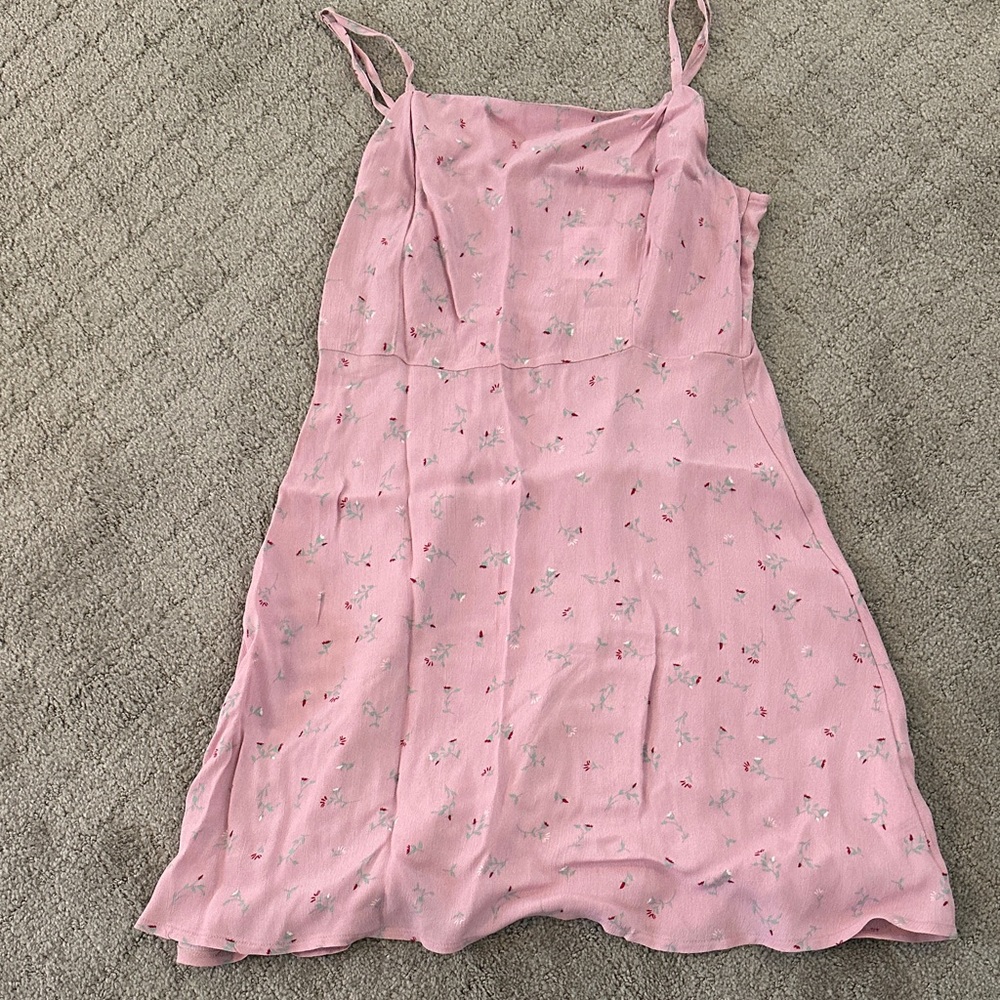 Cotton On Isobel Ditsy Floral Mini Dress in Lilac